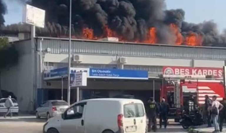Izmir 4. Endüstriyel Yaz Ateşi: Alevler de işyerinde atladı! – Türkiye haberlerini kırmak