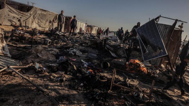 Soykırım İsrail Ordusu, su kanalını durdurulmuş bir yangını önlemek için “Gazze’de Tünel” olarak gösterdi