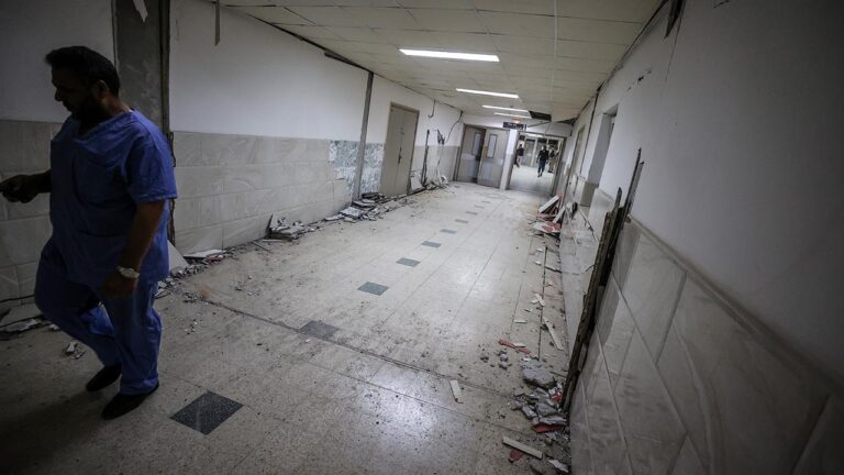 “Gazze’deki Avrupa Hastanesi’nin İsrail bombalanması yeni bir katliam suçu”