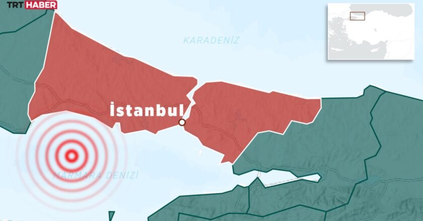 Marmara Denizi’nde 3,5 büyüklükte deprem