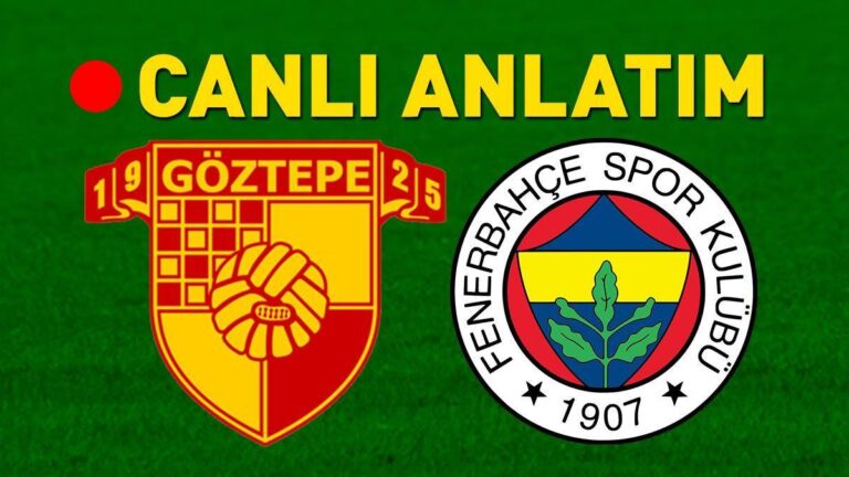 GÖZTEPE – Fenerbahçe en son gelişmelerden önce maç! Mümkün olan 11 kişi açıklandı …
