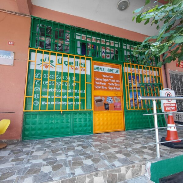 Özel kişisel eşya saklama alanı ile korunaklı ve daha uzun vadeli depodlama hizmetleri