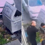 Önce boruyu kesti, sonra tamir için geri döndü