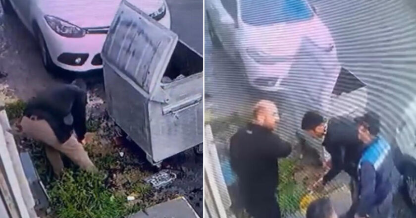 Önce boruyu kesti, sonra tamir için geri döndü